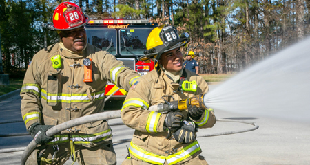 Citizens Fire Academy <br> Learn about the County's fire department first-hand.